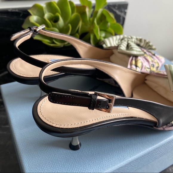 PRADA slingback kitten heel - Picture 8 of 10